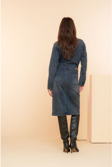 Geisha midi jurk best sale
