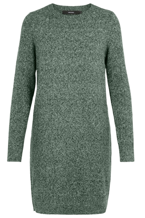 Vero Moda groene dames jurk | Vooraanzicht