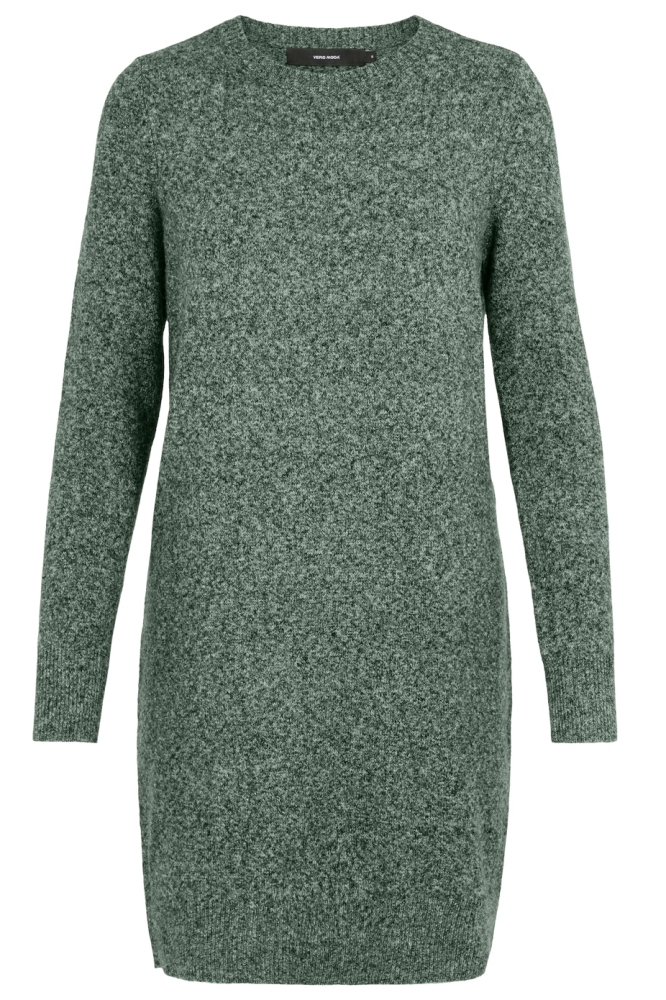 Vero Moda groene dames jurk | Vooraanzicht