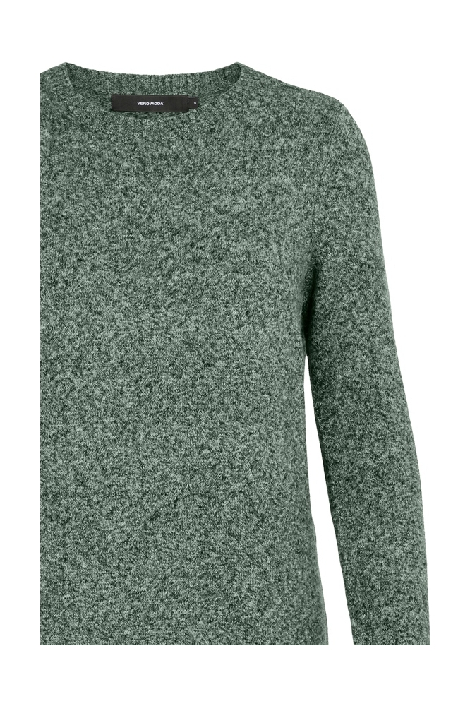 Vero Moda groene dames jurk | Close up