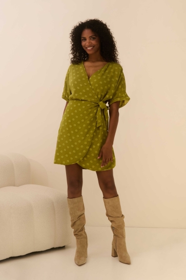 Lofty Manner Jurk DRESS GULIA QC21 1 450 green