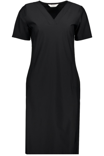 NED Jurk SIMO 1 2 SS TRAVELER 25S1 U100 18 900 black