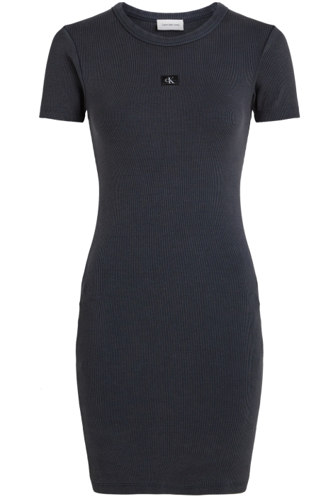 Calvin Klein blauwe dames jurk | Vooraanzicht