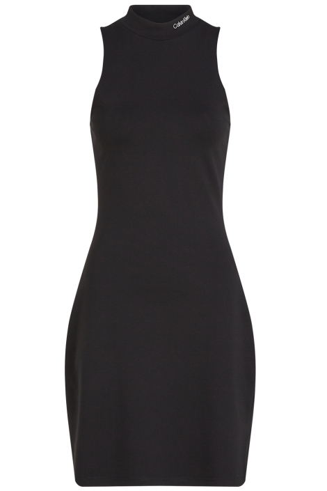 Calvin Klein zwarte dames jurk | Vooraanzicht