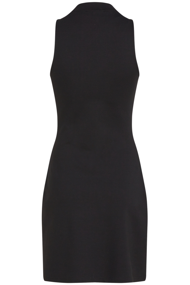 Calvin Klein zwarte dames jurk | Achteraanzicht