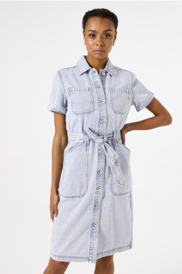 Garcia Jurk DENIM JURK BLEACHED C50285 4637 Bleached