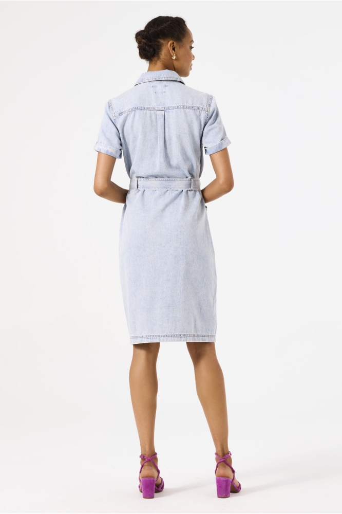 DENIM JURK BLEACHED C50285 4637 Bleached