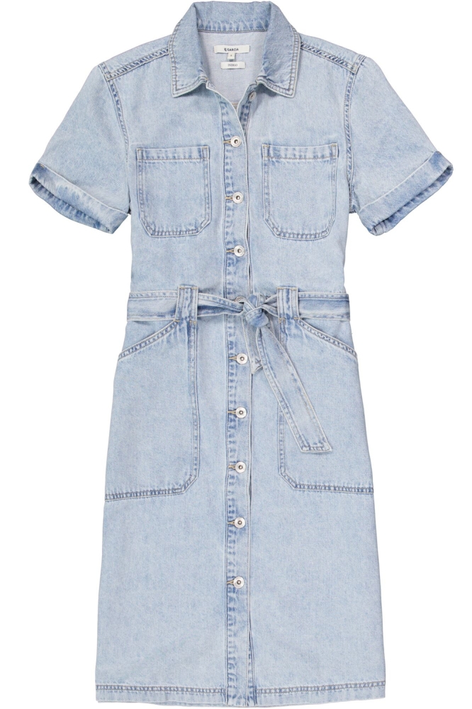DENIM JURK BLEACHED C50285 4637 Bleached