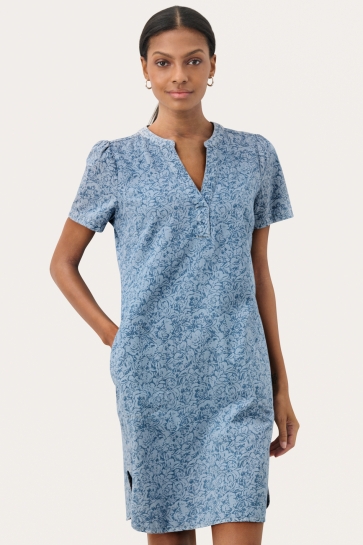 Part Two Jurk AMINASEPW DR 303611 303611 DENIM ROSE
