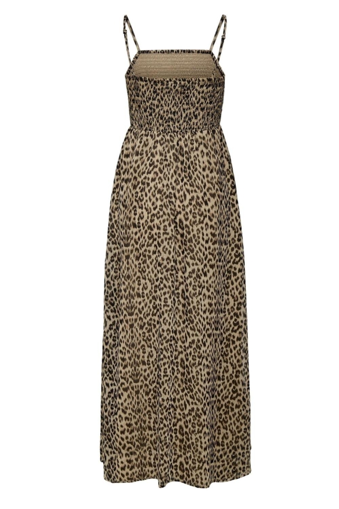 ONLELENA VIKKI LIFE STRAP ANK DRESS 15352634 Black/Leo
