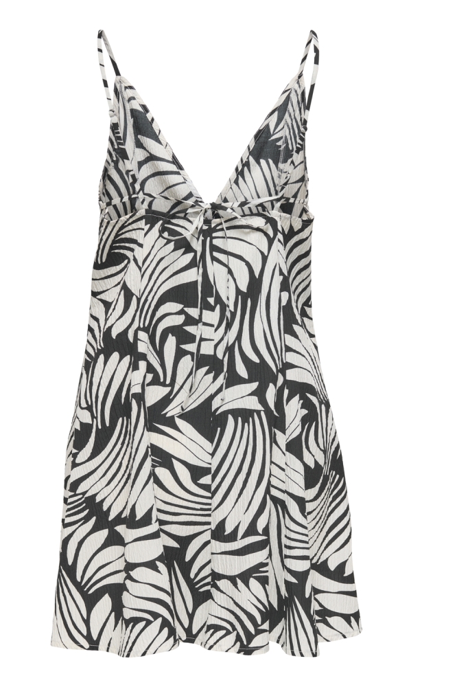 Only beige dames jurk | Achteraanzicht