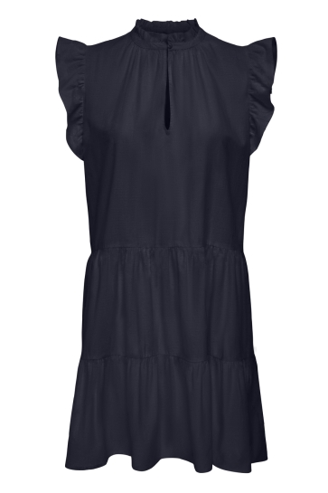 Only Jurk ONLVERA CAPSL SHORT DRESS WVN 15360785 Navy Blazer