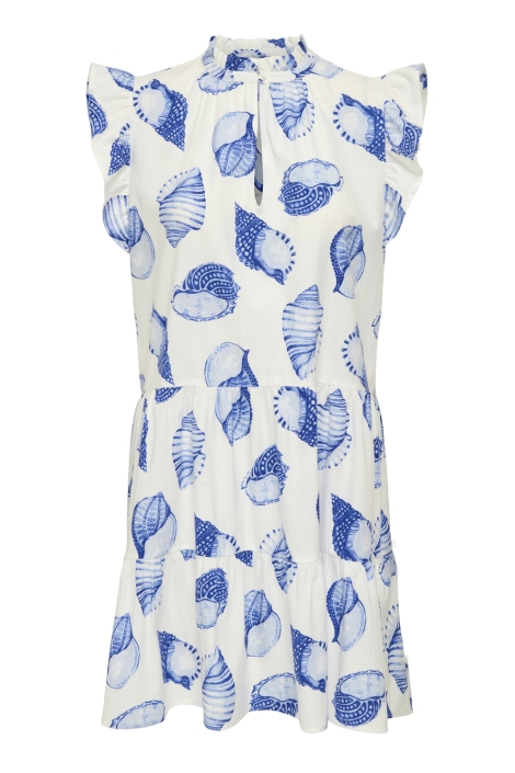 Only witte dames jurk | Vooraanzicht