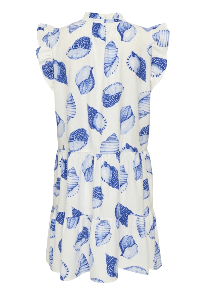 Only witte dames jurk | Achteraanzicht