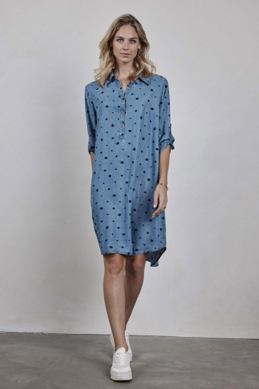 DIDI Blouse TUNIC DENA DENIM DS252022001 5150 DENIM MID BLUE