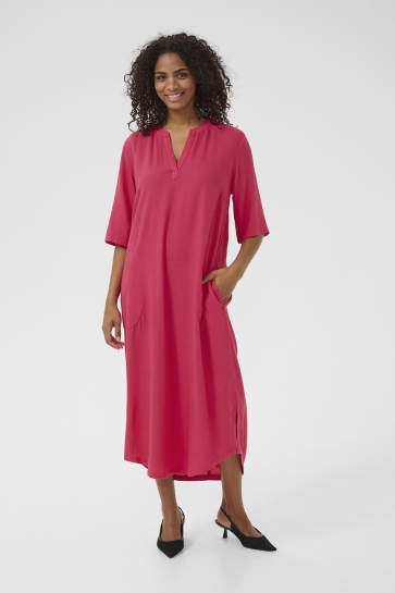 Kaffe Jurk KAMILIA KAFTAN DRESS 10508312 181754 RASPBERRY