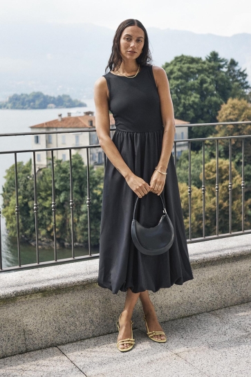 Kaffe Jurk KAKIRTSEN DRESS 10510006 100121 BLACK DEEP