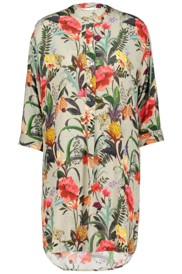 DIDI Blouse TUNIC DIARY DS252023001 8642 SAND MAGNIFICENT PRINT