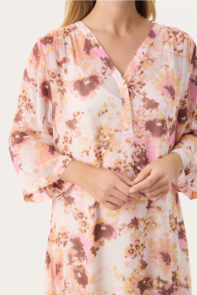 Part Two roze dames jurk | Close up