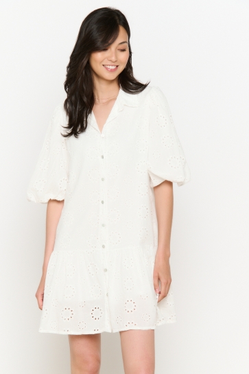 LolaLiza Jurk R BRIANA 08104122 1001 offwhite