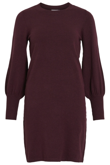 Vila VIKERRY O-NECK KNIT DRESS - NOOS 14110188 Fig
