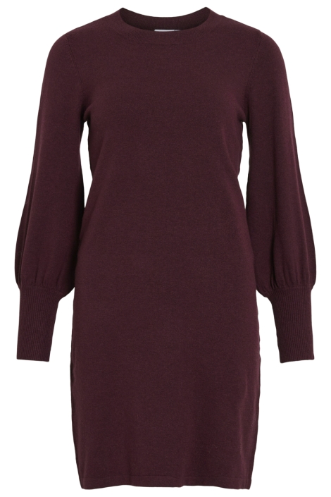 Vila bordeaux dames jurk | Vooraanzicht