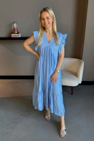 Typical Jill Jurk FRANCA DRESS 10848 BLUE