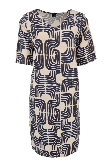 FOS Amsterdam Jurk LINDE BRIDGE 7452 410 NAVY