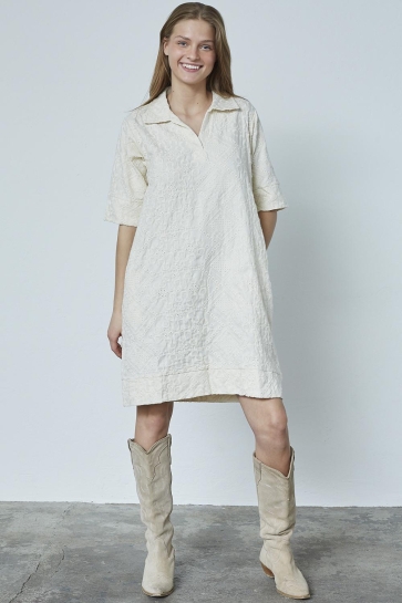 SisterS point Blouse INUSA TUNIC1 18949 BEIGE