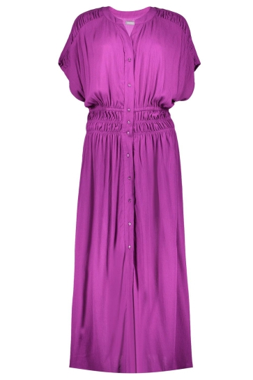 Geisha Jurk JURK MET STRUCTUUR 47400 21 Purple