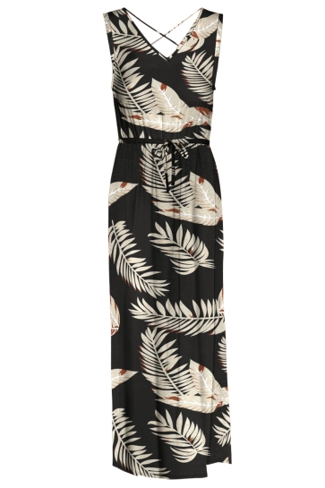 Vero Moda Jurk VMEASY JOY SL TANK MAXI DRESS WVN G 10286770 BLACK/FIONI