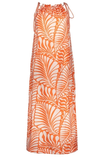 Geisha JURK MET GRAFISCHE PRINT 57334 20 000450 RED/ECRU