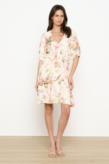 LolaLiza Jurk R BLOOM 08104164 2527 Light Beige