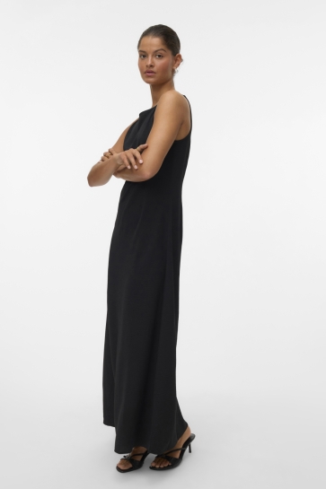 Vero Moda Jurk VMMATHILDA ALVA SL ANKLE DRESS NOOS 10341472 Black