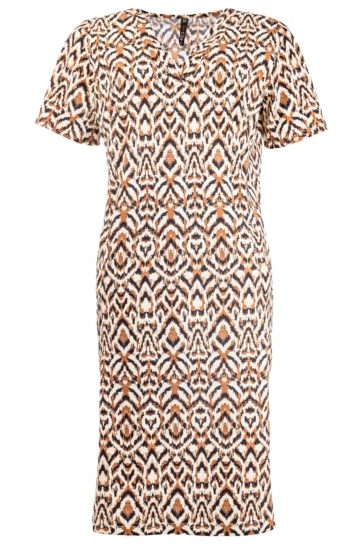 NED Jurk SIMO 12 SS BROWN NATURELLY 24S3 NH099 03 BROWN
