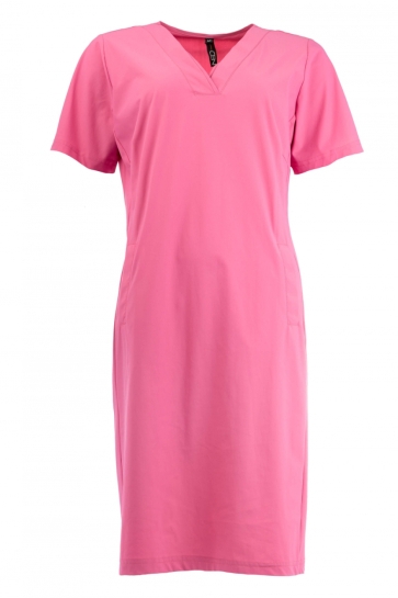 NED Jurk SIMO 12 SS TRAVELER 24S1 U100 18 IBIS ROSE
