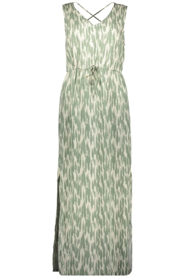 Vero Moda Jurk VMEASY JOY SL TANK MAXI DRESS WVN G 10286770 BIRCH/HEDGE GREEN