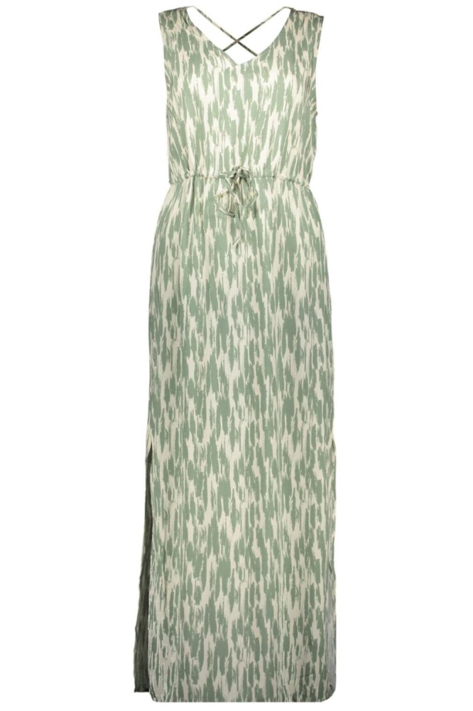 Vero Moda groene dames jurk | Vooraanzicht