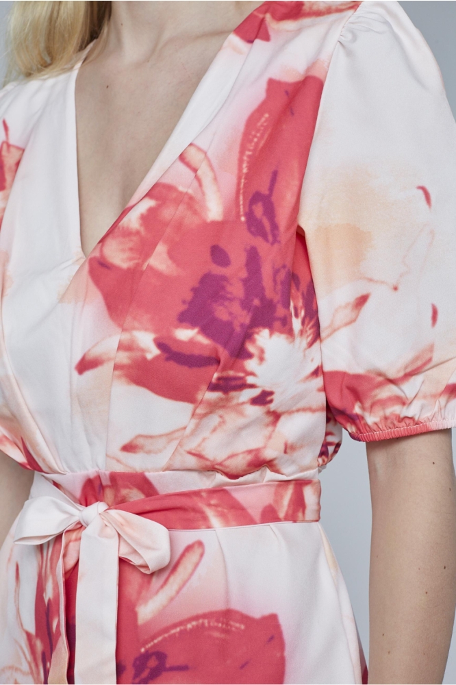 SisterS point roze dames jurk | Close up