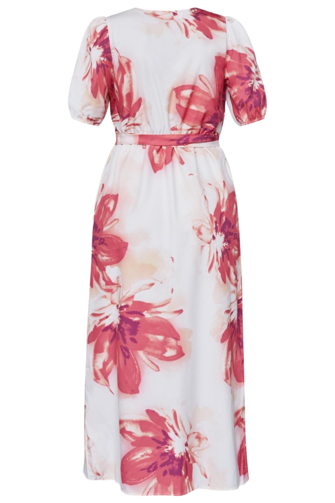 SisterS point roze dames jurk | Achteraanzicht