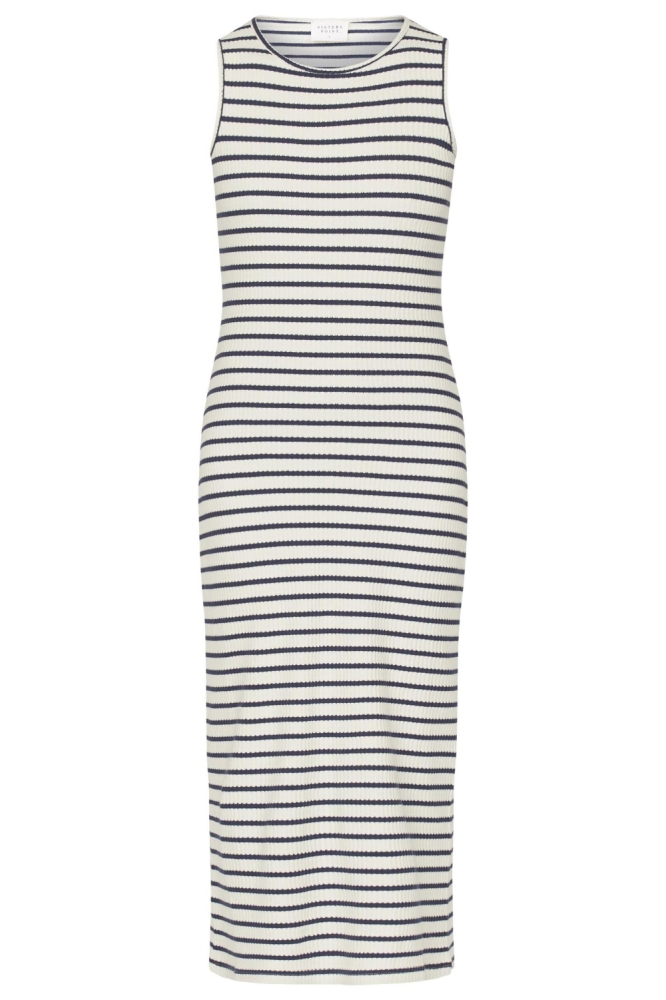 SisterS point beige dames jurk | Vooraanzicht