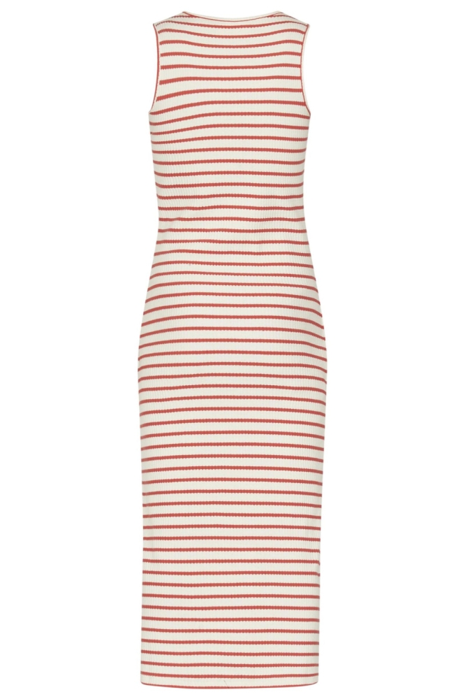 SisterS point beige dames jurk | Achteraanzicht