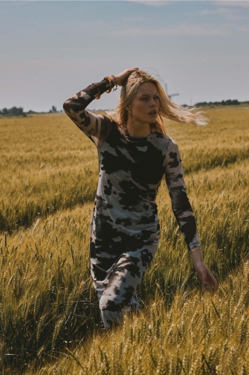 Zusss MESH JURK MET PRINT 0301 123 7000 MULTICOLOR