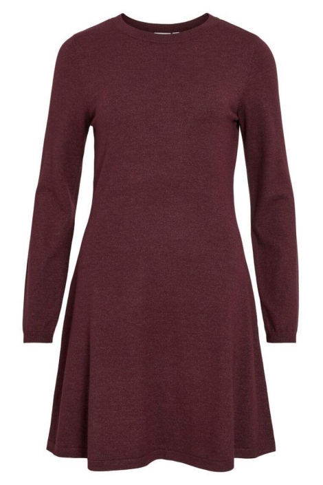 Vila bordeaux dames jurk | Vooraanzicht