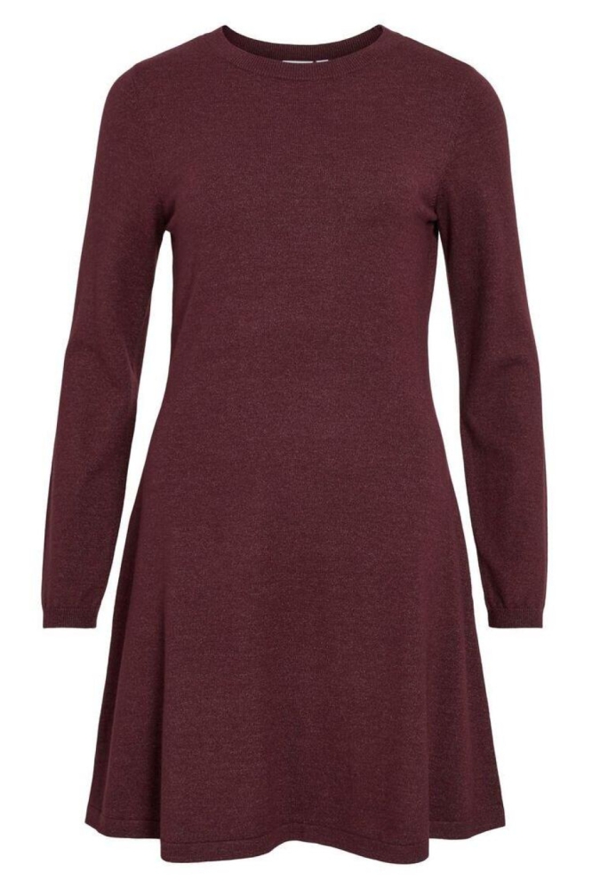 Vila bordeaux dames jurk | Vooraanzicht