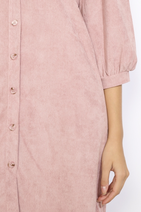 LolaLiza roze dames jurk | Close up