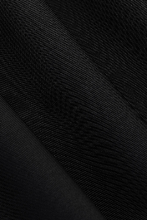 Ydence zwarte dames jurk | Kleurstaal