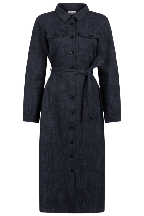 Zoso zwarte dames jurk | Vooraanzicht