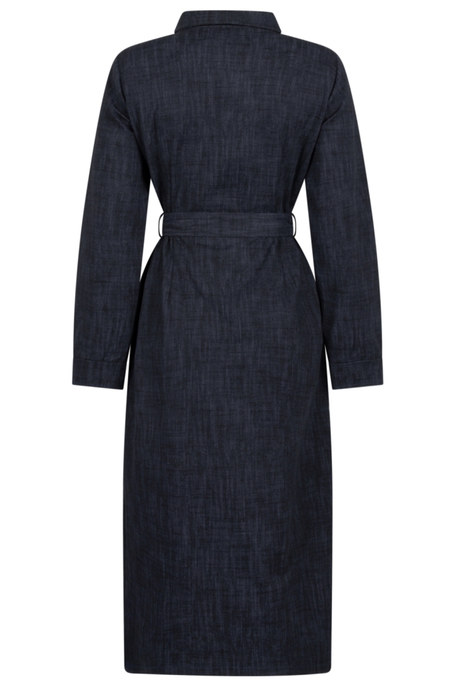 Zoso zwarte dames jurk | Achteraanzicht