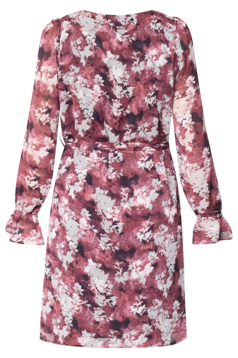 SisterS point roze dames jurk | Achteraanzicht